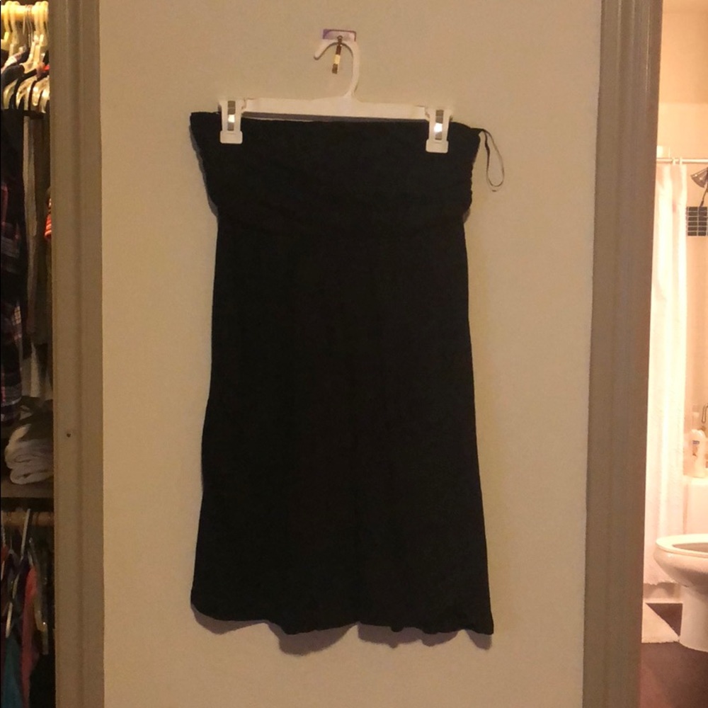 Black swimsuit cover up/dress